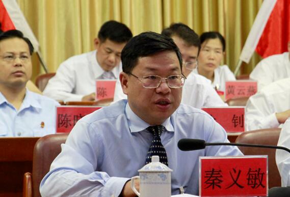 秦義敏簡歷：崇左市龍州縣委副書記、縣長秦義敏，曾任大新縣委副書記、政法委書記、副縣長