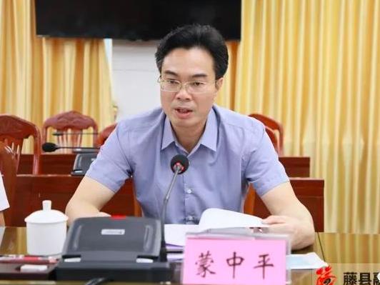 蒙中平簡(jiǎn)歷：梧州市藤縣縣委副書記、縣長(zhǎng)蒙中平，曾任蒙山縣委常委、常務(wù)副縣長(zhǎng)、人大副主任